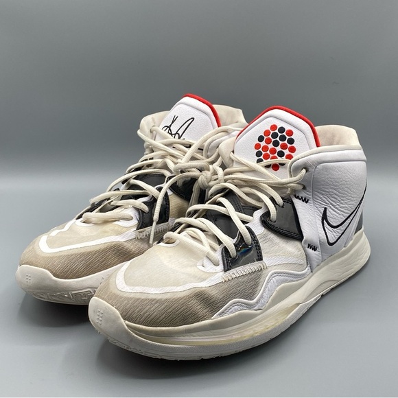 Nike Other - Nike Kyrie 8 Infinity White Black University Red